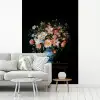 Roze - Bloemen - Vaas - Kleuren fotobehang vinyl groot -woonkamer