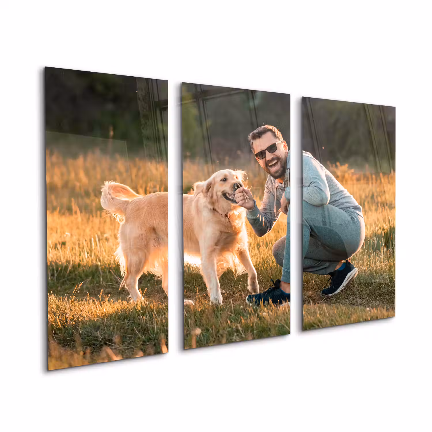 Plexiglas drieluik - 120x80 cm