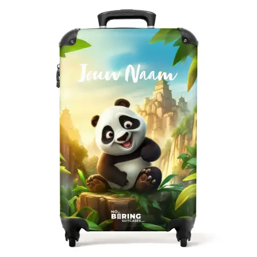 Peter Panda NBS - Handbagage koffer - Kinderen Unisex middel -productfoto_recht