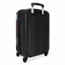 Olieverf - Architectuur - Amsterdam - Stad NBS - Handbagage koffer - Unisex middel -achterkant