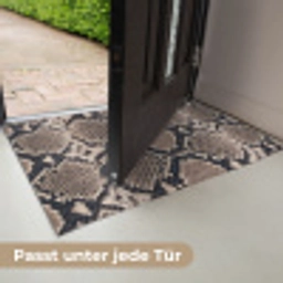 Slangenprint - Python - Bruin Deurmat klein -USP_DE