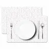 Patronen - Abstract - Zwart - Wit - Geometrie Placemat vinyl groot 368 -zzsfeer2_Kitchenyeah-website