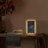 Vis - Stippen - Koraal - Blauw Light Box met kabel (Tafellamp) klein -sfeer4