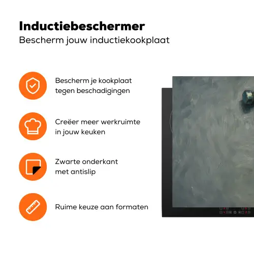 Hamer - Schilderij - Gereedschap Inductie beschermer vinyl 3mm klein -zzzzzzz-td-ups