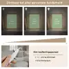 Eten - Drinken - Tekst - Mintgroen Light Box met kabel (Tafellamp) klein -USP_dimbaarNL