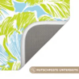 Modern - Bloemen - Groen Badmat klein 997 -USP_AntislipDE