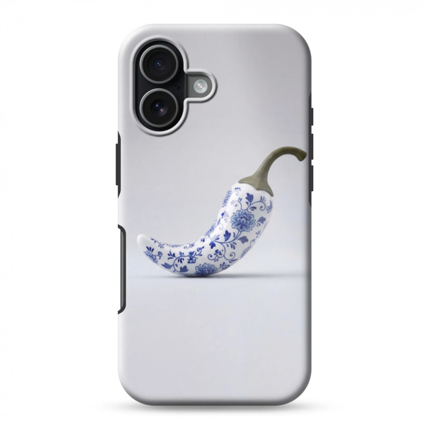 Chilipeper - Keramiek - Blauw Toughcase MagSafe Apple iPhone 17 klein -3d