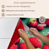 Aardbeien - Rood - Groen - Kroontjes keuken achterwand spatscherm klein 900 -spatscherm_NL