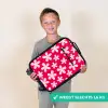 Madeliefjesmania hotpink Kinderkoffer - Zwart klein -sfeer4_NL