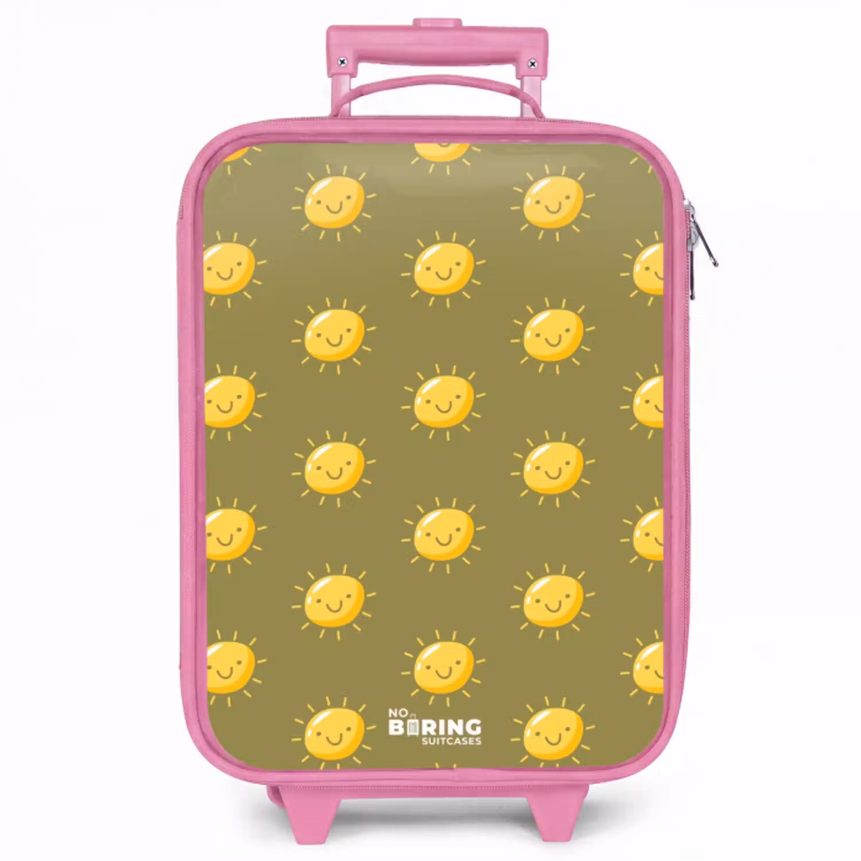 Sunny situation olijf Kinderkoffer - Roze klein -zzz_website3d