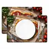 Pizza - Hart - Pepperoni - Tomaat Placemat vinyl groot -zzsfeer2_Kitchenyeah-website