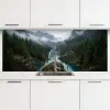 Waterval - Bomen - Bergen keuken achterwand 2 middel -3d