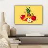 Fruit - Illustratie - Kleurrijk canvas 2cm klein -sfeer6
