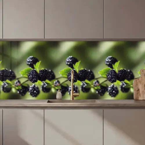 Bramen - Bladeren - Tros keuken achterwand 2 middel 871 zz_3dshopping