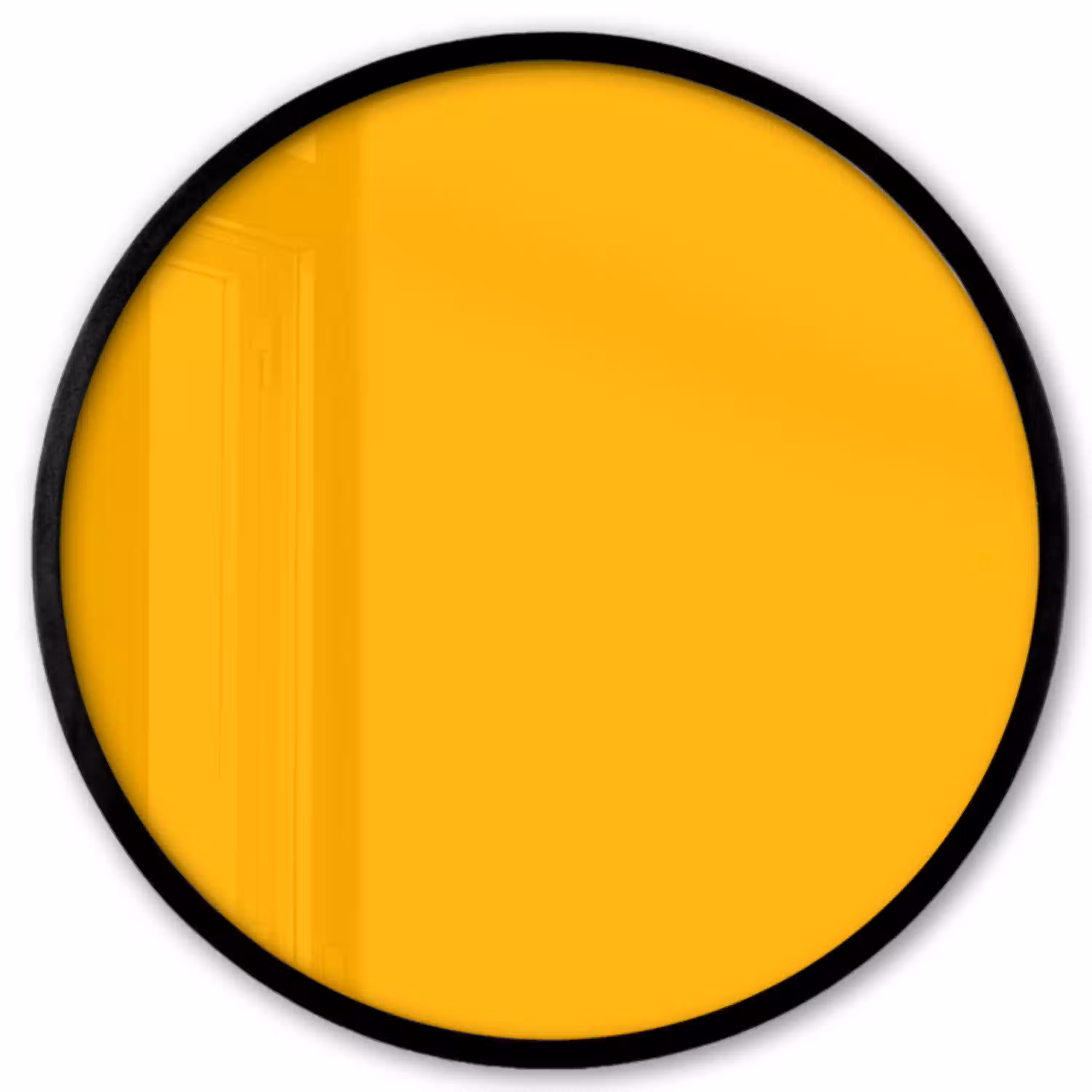 Vivid - Amber - Geel Fotolijst rond zonder passe partout klein 856 -3d