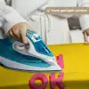 Oh ok - 3D - Geel - Roze Wandkleed katoen klein -tsfeer9_DE