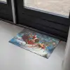 Kerstman - Rendier - Kerst - Sneeuw Deurmat klein -sfeer2