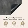 Donkergrijs - Ruw - Beton Inductie beschemer met haakjes klein 777 -ky-onderkant-nl