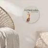 Milkshake - Kers - Rietje Akoestische PET Vilt - Rond klein -sfeer4