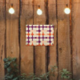 Modern - Patroon - Kleurrijk tuinposter los doek klein 239 -sfeer1