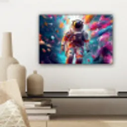 Neon - Meteoriet - Neon - Astronaut canvas 2cm klein -sfeer6