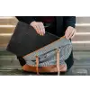 Zwart - Tegels laptophoes neopreen klein -tas