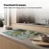Bloemen - Oude Meesters - Olieverf Inductie beschermer vinyl 3mm klein -sfeer1