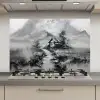 Hut - Grijs - Bergen - Mistig keuken achterwand spatscherm klein -3d_website