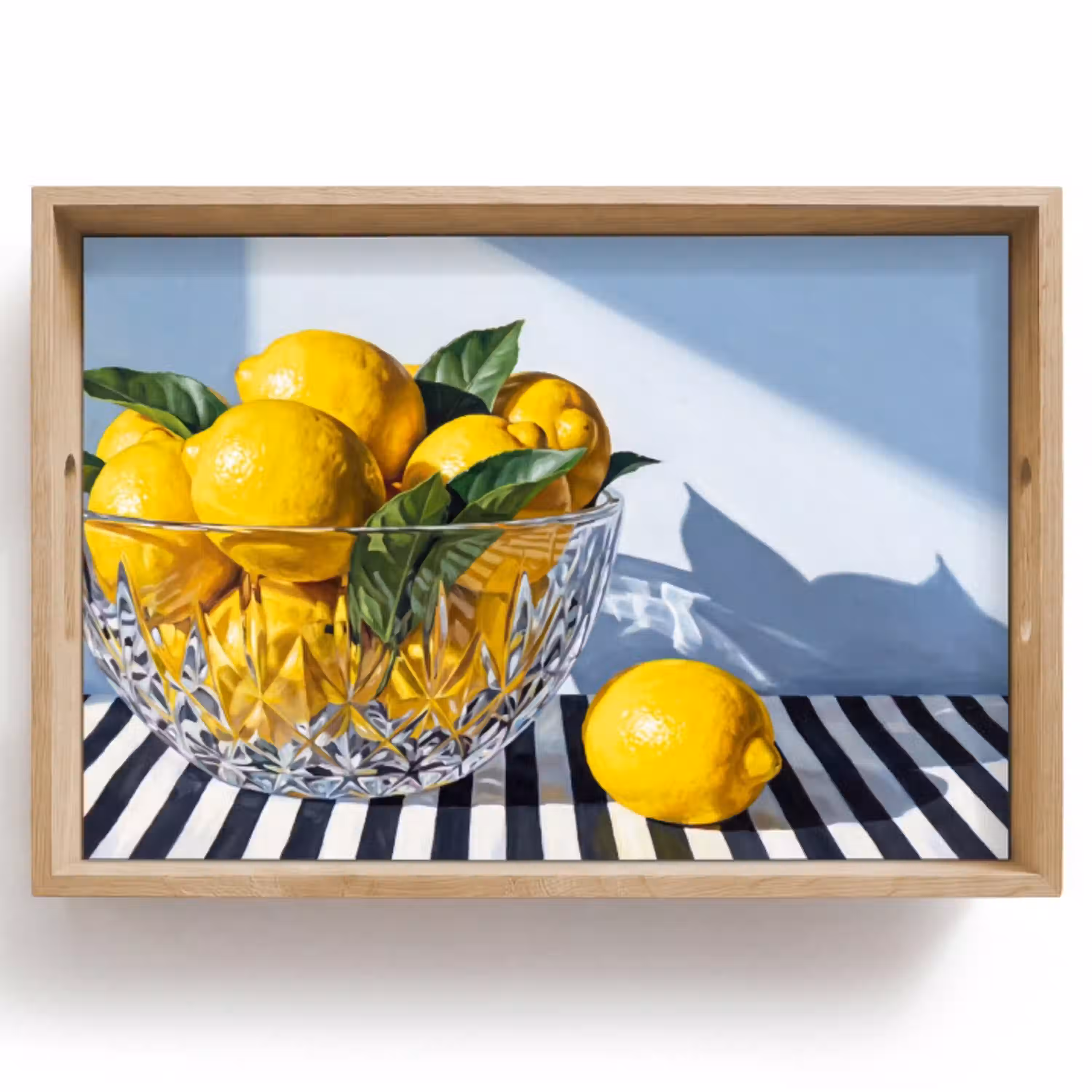 Citroenen - Fruit - Geel Dienblad Rechthoek middel -z3d_shopping