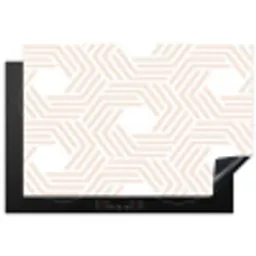 Abstract - Patronen - Design Inductie beschermer vinyl 3mm klein 276 -3d