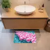 Strandballen - Roze - Water Badmat klein -sfeer1