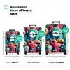 Monster Menigte NBS - Handbagage koffer - Kinderen Unisex middel zzzzzzVergelijking_3EN