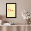 Nice - Oranje - Geel - Minimalistisch fotolijst zwart zonder passe partout klein -sfeer5