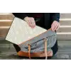 Barok - Patroon - Beige laptophoes neopreen klein 279 -tas