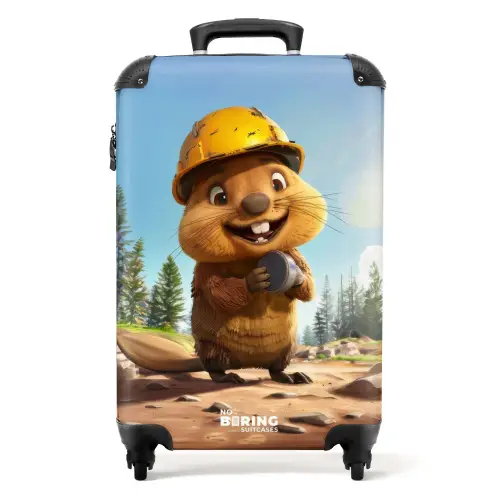 Billy Bouwhelm Koffer - NBS - Handbagage middel -productfoto_recht