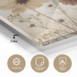 Wilde bloemen - Botanisch - Vintage - Natuur - Rustiek plexiglas 5mm klein -wsfeer2_DE