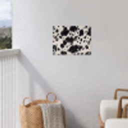 Patroon - Vacht - Zwart - Wit tuinposter los doek klein -sfeer8