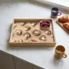 Kastanje Champignons - Beige Dienblad Rechthoek middel -sfeer2