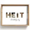 Heit - Lettercollage Dienblad Rechthoek middel -z3d_shopping