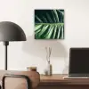 Bladeren - Tropisch - Jungle aluminium wit klein -sfeer5