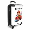 Bauke brandweer NBS - Handbagage koffer - Kinderen Unisex middel -productfoto_3d
