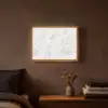 Klassiek - Marmer - Aders - Grijs Light Box met batterij (Wandlamp) middel 907 -sfeer4