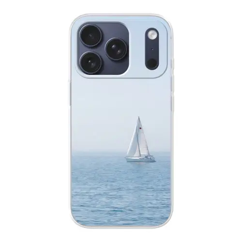 Horizon - Zeilboot - Zee Telefoonhoesje iPhone 17 Pro klein -3d