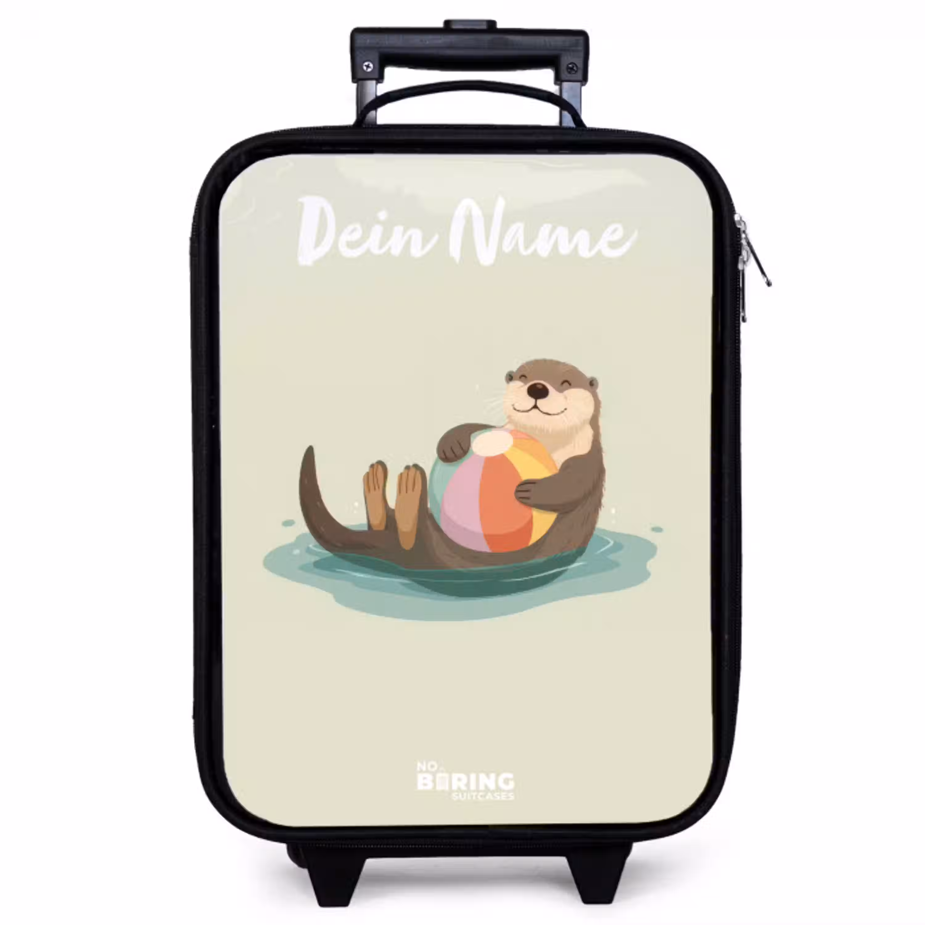 Otter - Strandbal - Water Kinderkoffer - Zwart klein -zzz_website3d