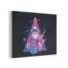 Retro - Kerstman - Rendieren - Kerstboom PET vilt klein -3d