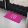 Focus on the good - Roze - wit Deurmat klein -sfeer2
