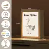 Gans - Dier - Pastel kleuren Light Box met kabel (Kinderlampje) klein -USP_NL