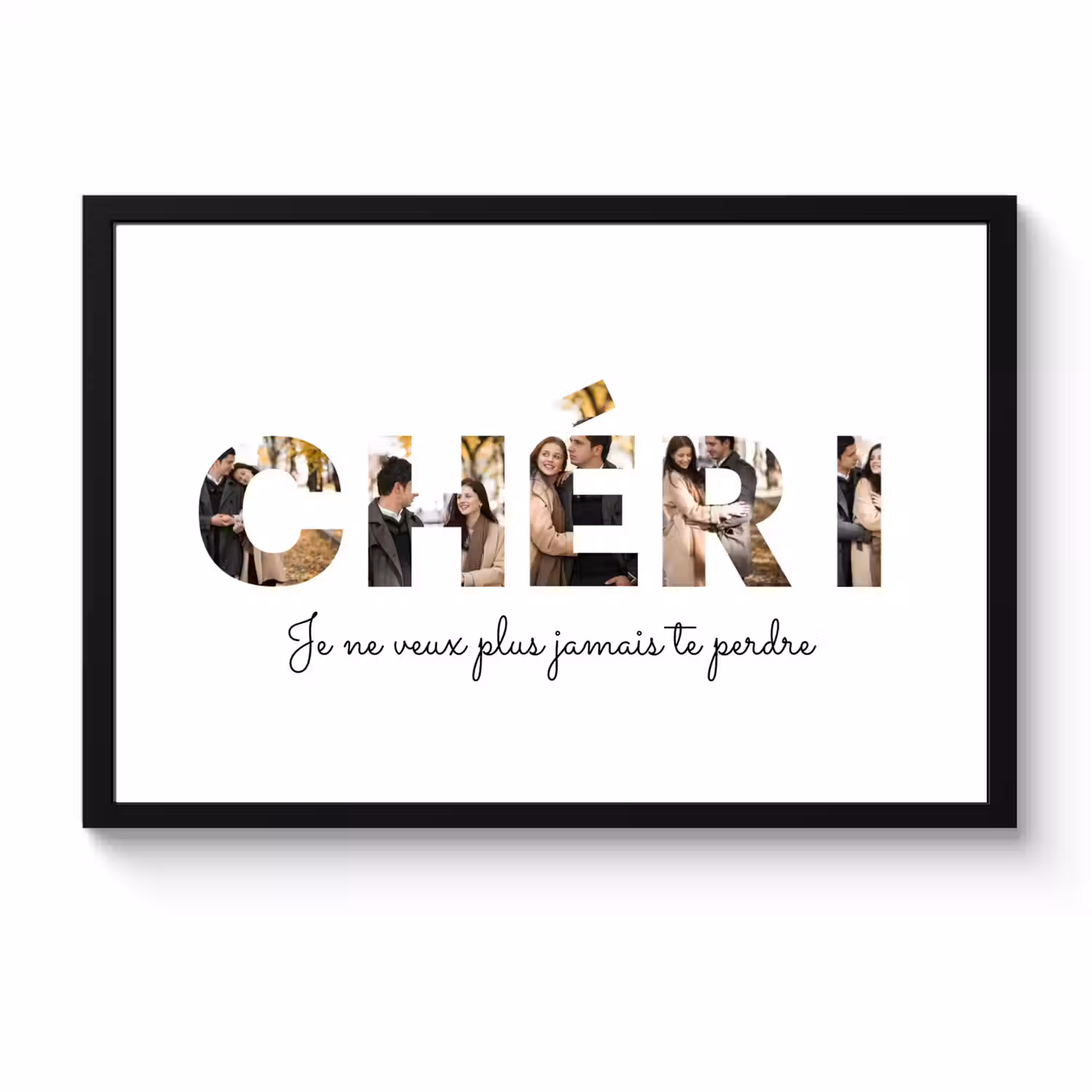 Affiche encadrée - Chéri