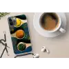 Specerijen - Lepel - Kruiden - Bruin - Geel - Groen Hoesje iPhone 12 Pro met koord klein -oordop