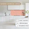 Waaier - Motief - Zalmroze keuken achterwand 2 middel 871 -sfeer4_FR